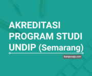 Akreditasi Program Studi UNDIP Universitas Diponegoro Semarang - Jurusan di UNDIP