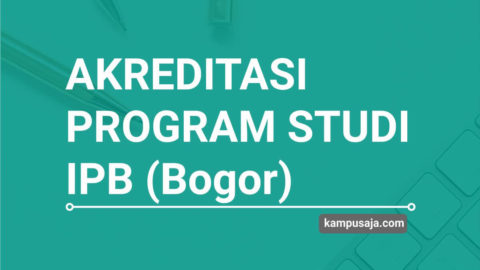 Update 2020 Akreditasi Program Studi Ipb Bogor Kampusaja