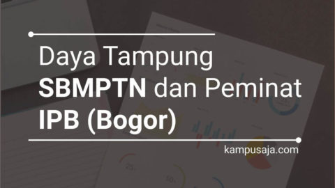 Daya Tampung Dan Peminat Sbmptn Ipb 2020 Kampusaja