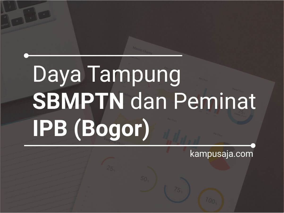 Daya Tampung dan Peminat SBMPTN IPB Institut Pertanian Bogor
