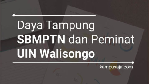 Daya Tampung & Peminat SBMPTN UIN Walisongo 2021