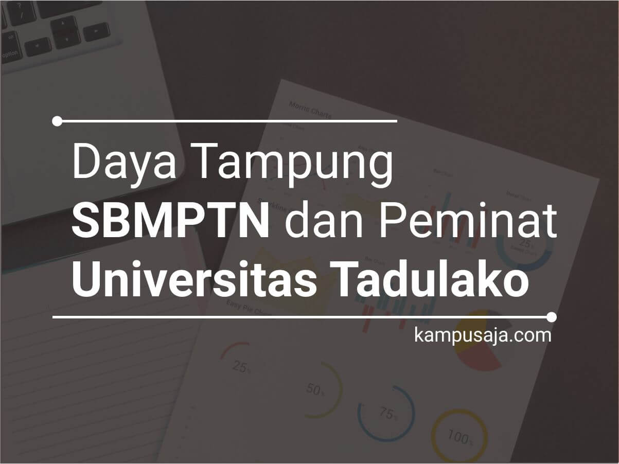 Daya Tampung dan Peminat SBMPTN UNTAD Universitas Tadulako Palu