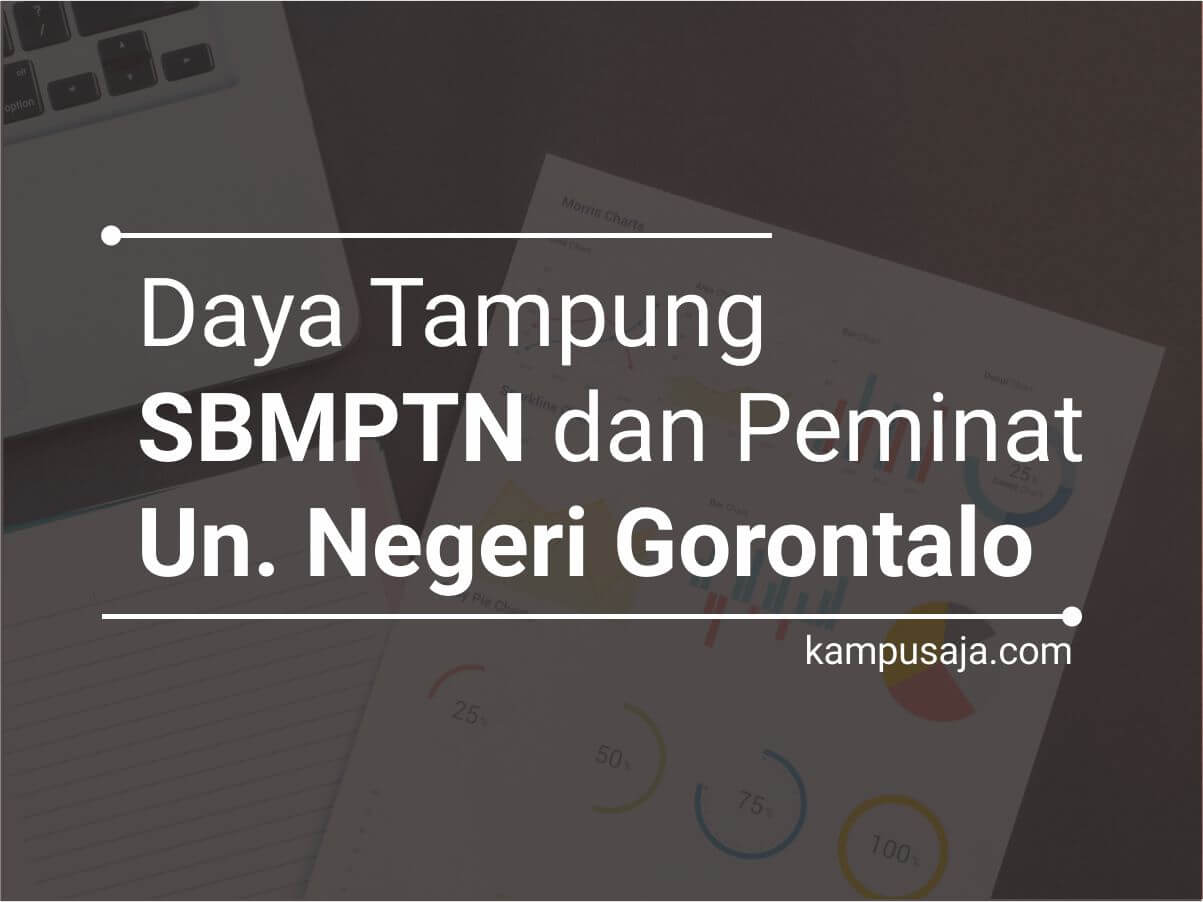 Daya Tampung dan Peminat SBMPTN UNG Universitas Negeri Gorontalo