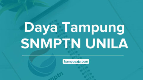 Daya Tampung Peminat Snmptn Unila 2021