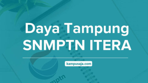 Daya Tampung Snmptn Itera Lampung 2020 Kampusaja