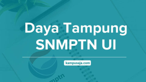 Daya tampung ui 2021