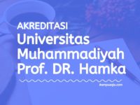 Akreditasi Program Studi UHAMKA Jakarta - Universitas Muhammadiyah Prof Dr Hamka