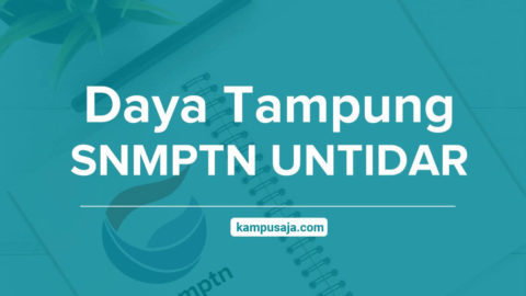 Daya Tampung Peminat Snmptn Undangan Untidar 2021