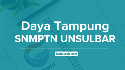 Daya Tampung Peminat Snmptn Undangan Unsulbar 2021