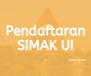 Pendaftaran SIMAK UI