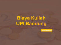 Biaya Kuliah UPI Bandung - Jalur Masuk dan Pendaftaran Universitas Pendidikan Indonesia